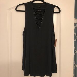 NWT American Eagle lacing tank
